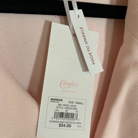 Candies Knit Moto Jacket - Picture 5 of 5